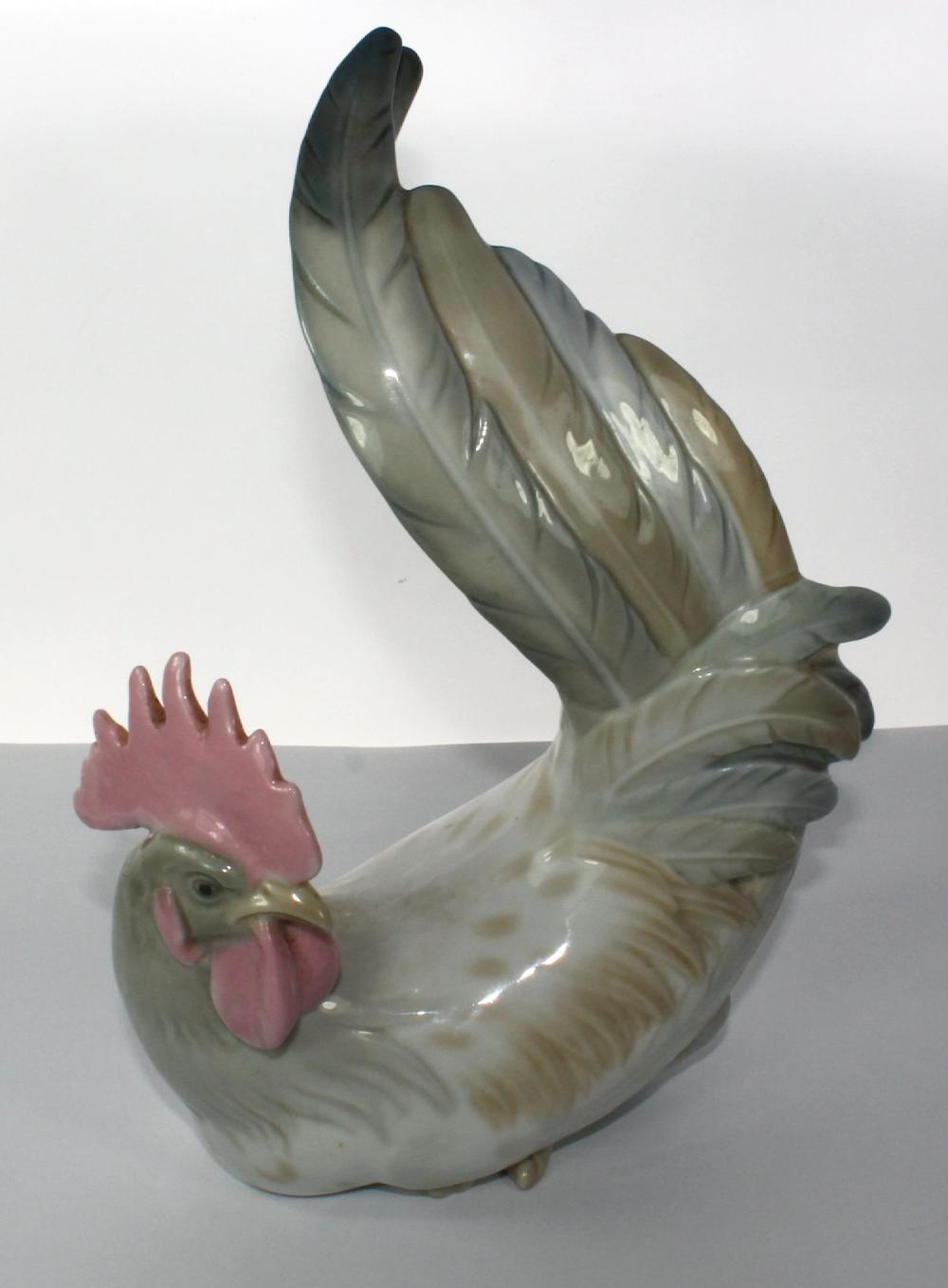 Lladro Porcelain 'Rooster; ... image