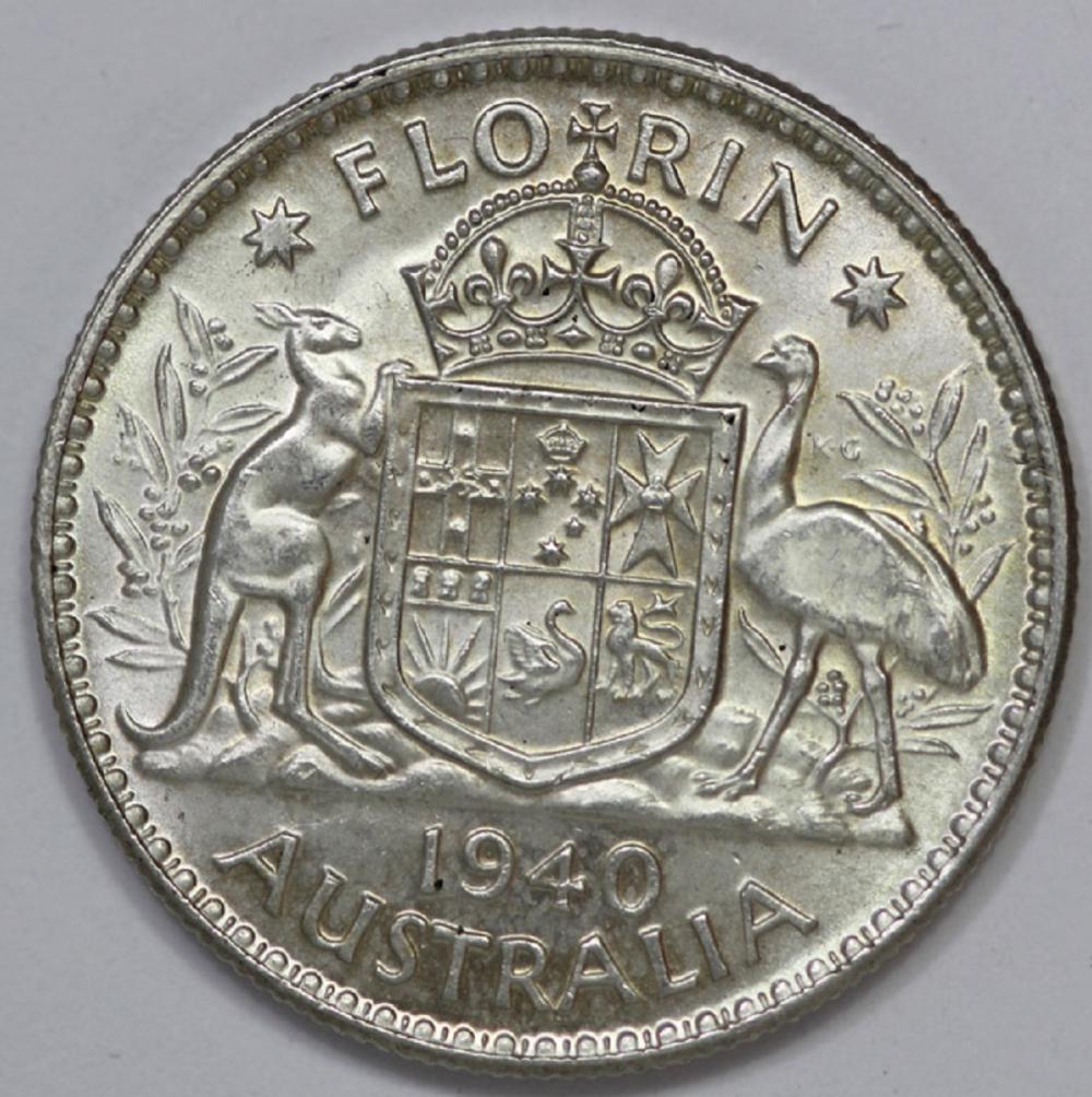 Australia 1940 Florin, Choi... image