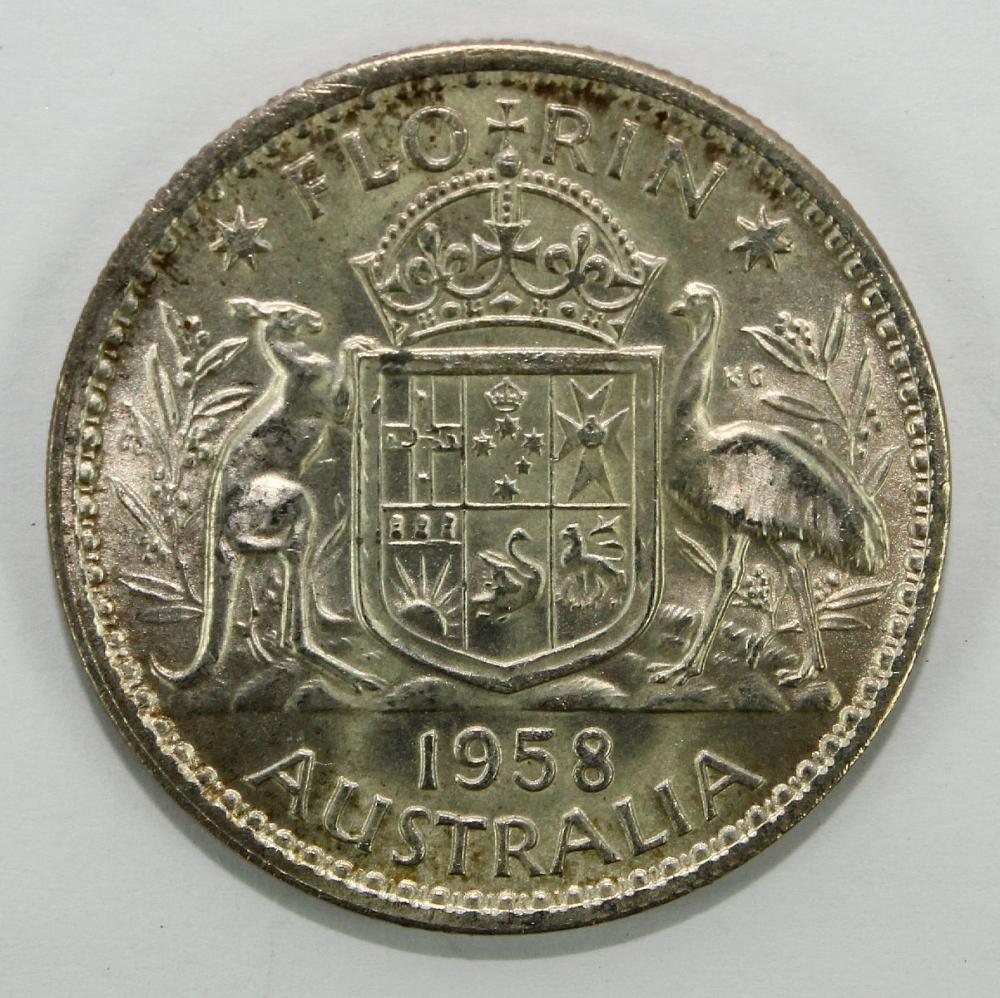 Australia 1958 Florin, Choi... image