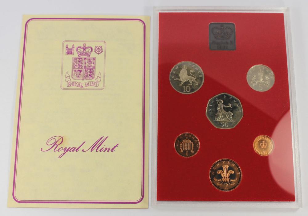 United Kingdom 1981 Proof S... image