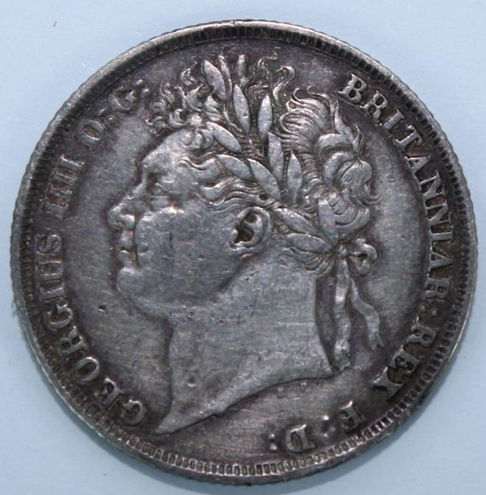 Great Britain 1824 Shilling... image