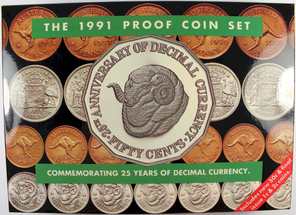 Australia 1991 Proof Set, F... image