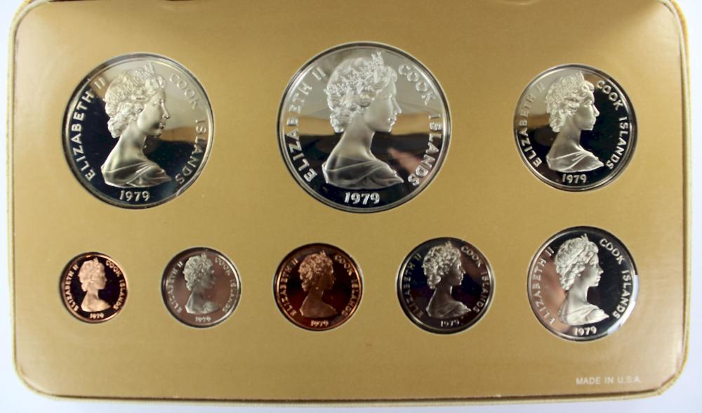 Cook Islands 1979 Proof Set... image