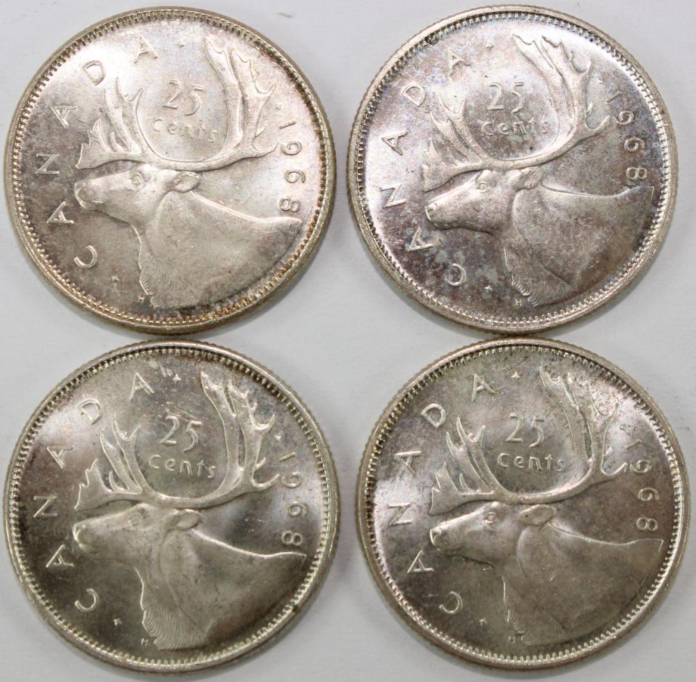 Canada 1968 Silver (500) 25... image