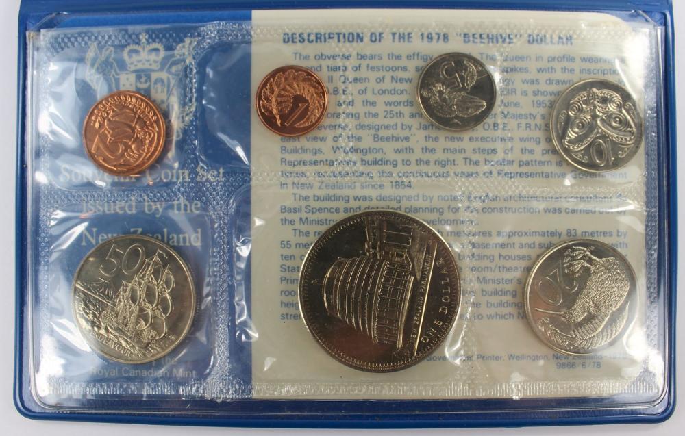 New Zealand 1978 Mint Set, ... image