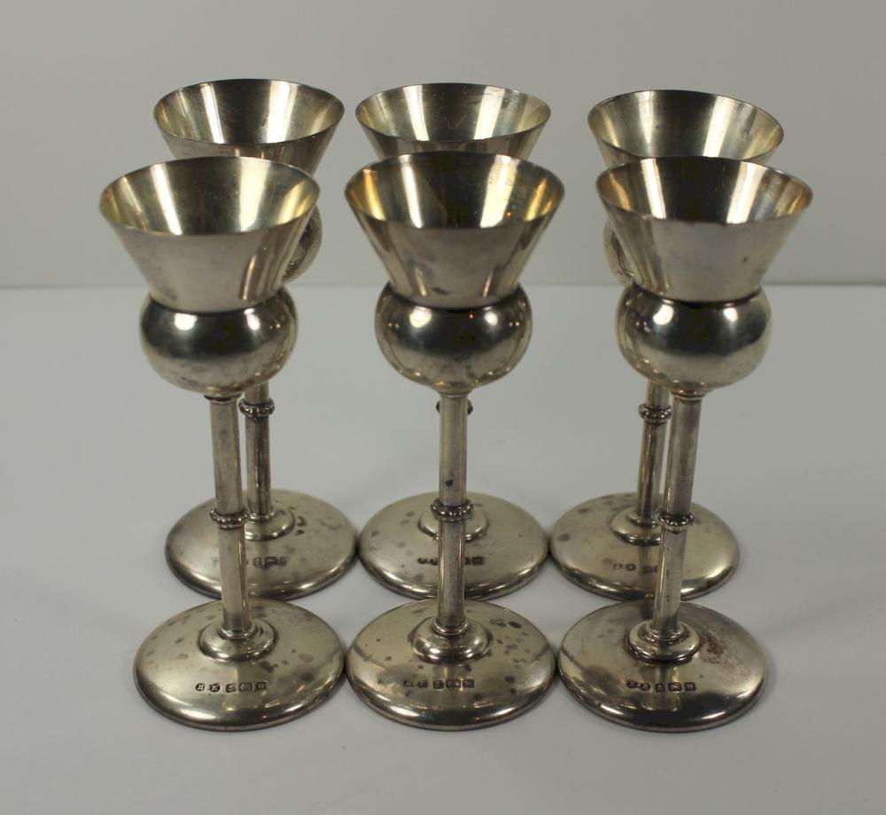 Antique Aperitif Goblets in... image