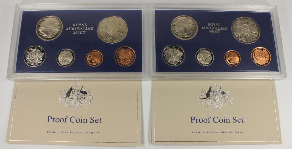 Australia 1983 & 1984 Proof... image