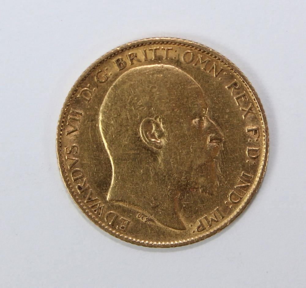 Great Britain 1908 Half Sov... image