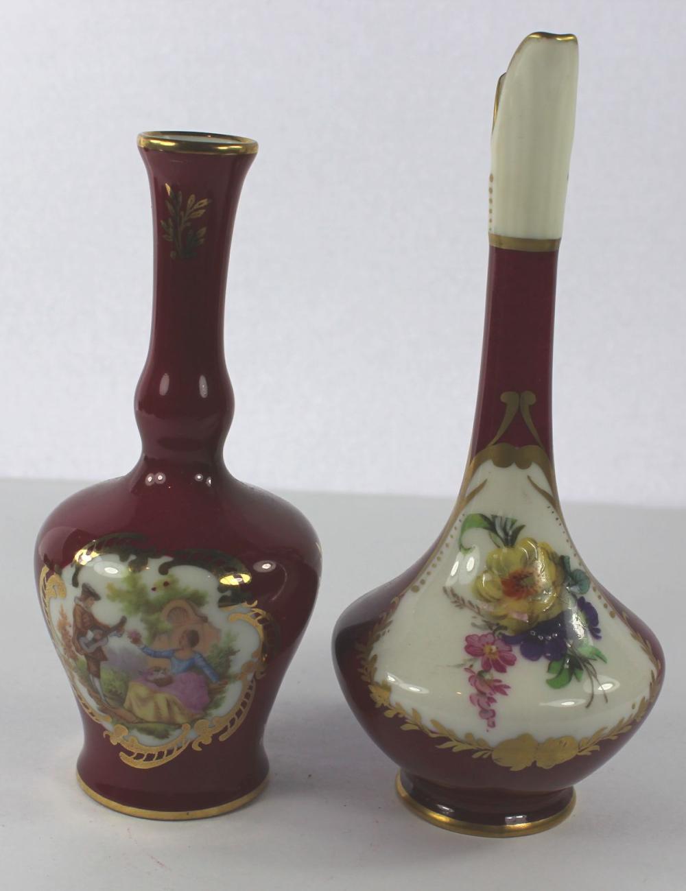 Limoges Small Porcelain Vas... image