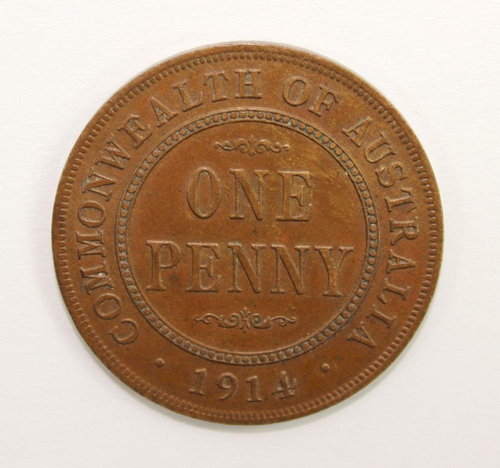 Australia 1914 Penny, virtu... image