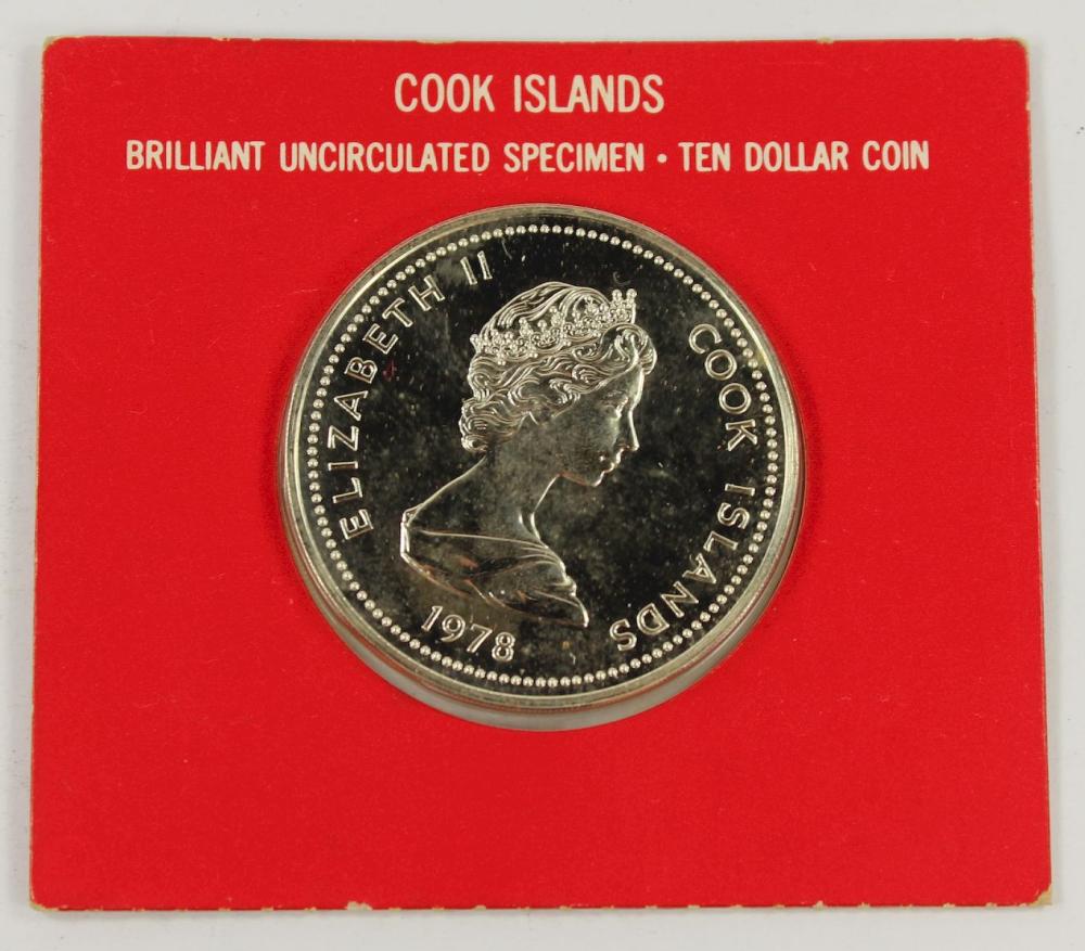 Cook Islands 1978 'Silver J... image