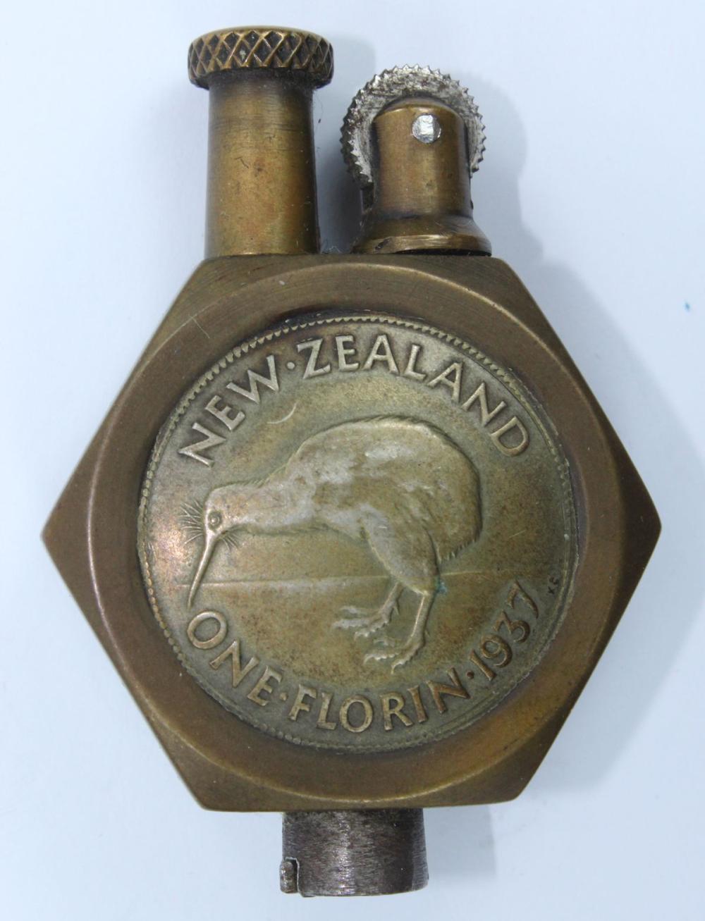 WWII New Zealand Trench Art... image