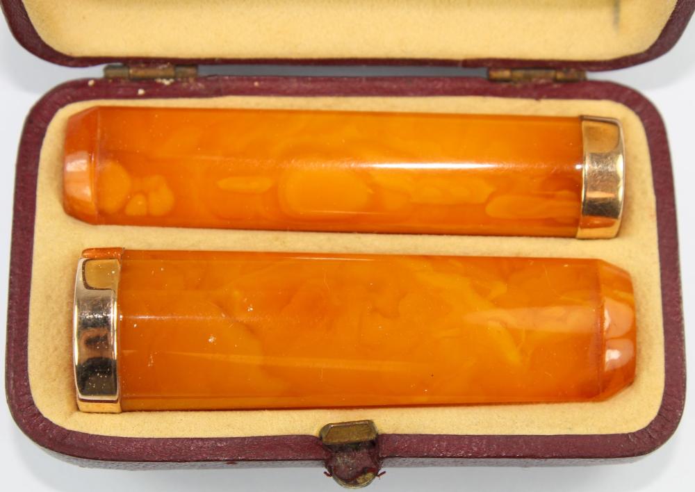 Amber Cheroot Holders cappe... image