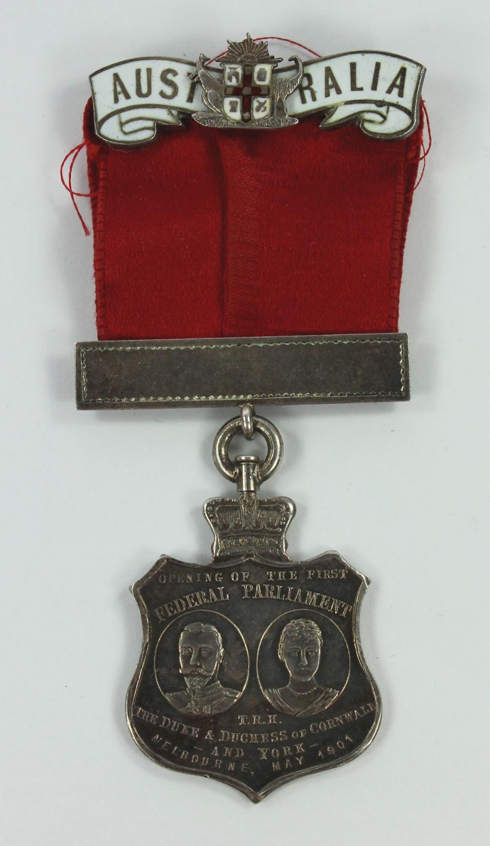 Australia 1901 Medalet in S... image