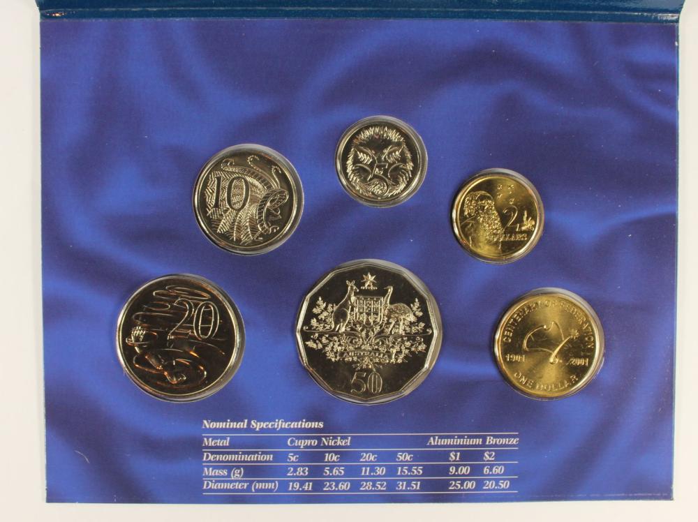 Australia 2001 Mint Set, Un... image