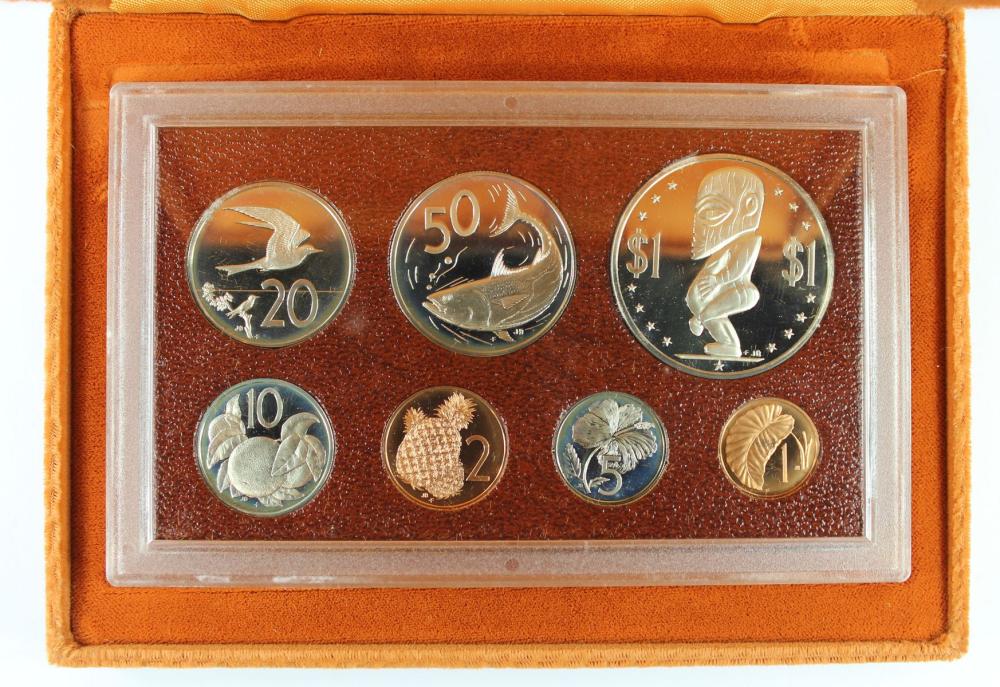 Cook Islands 1975 Proof Set... image