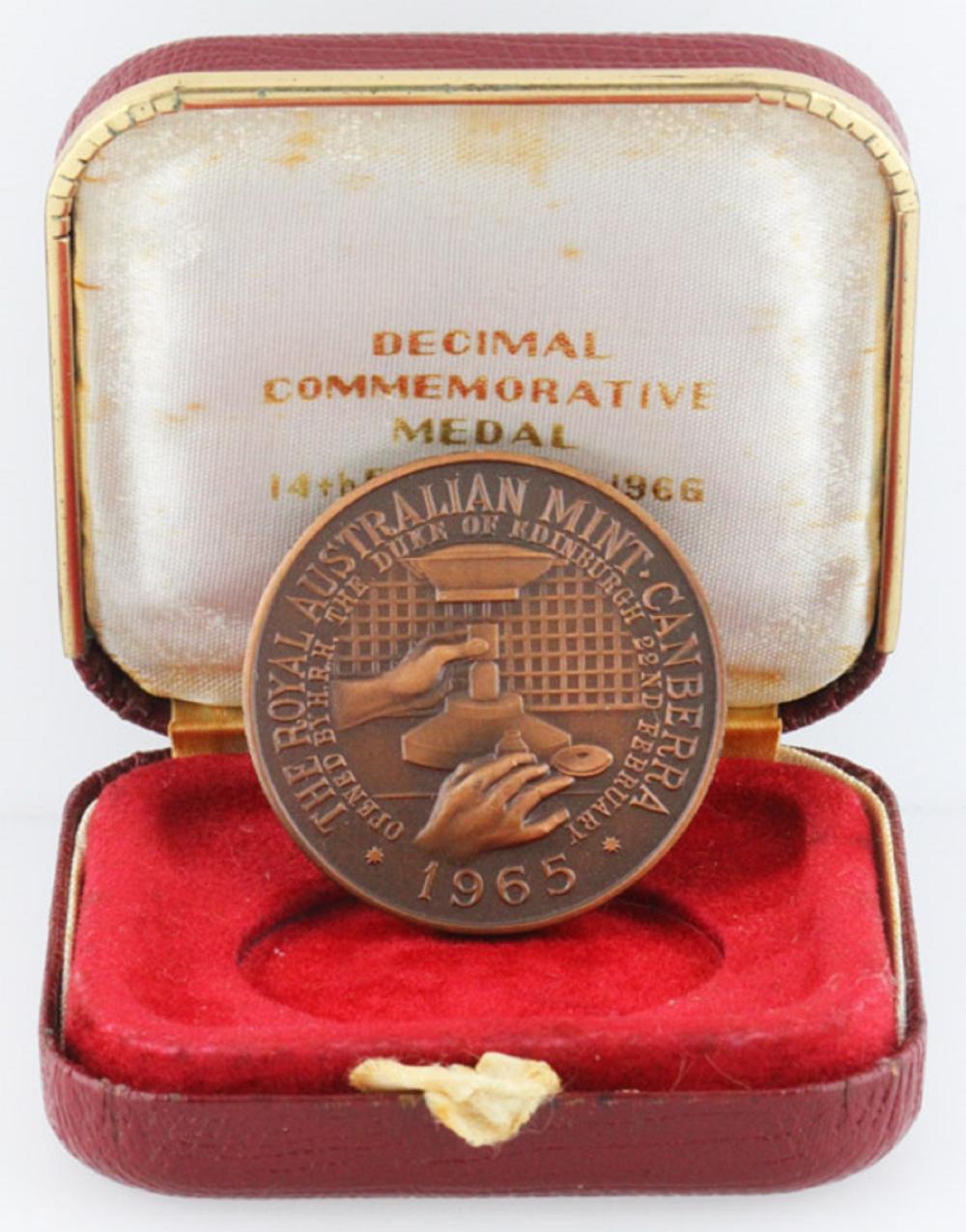 Australia. 1965 Bronze Meda... image