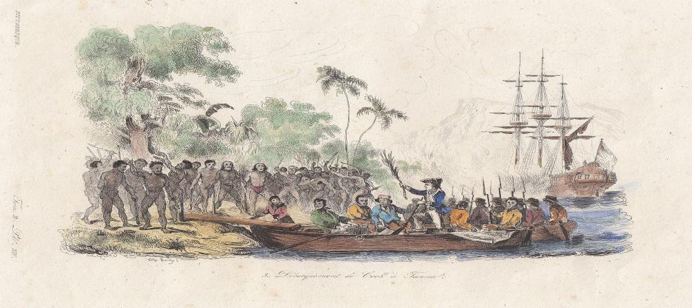 New Hebrides. Hand-coloured... image