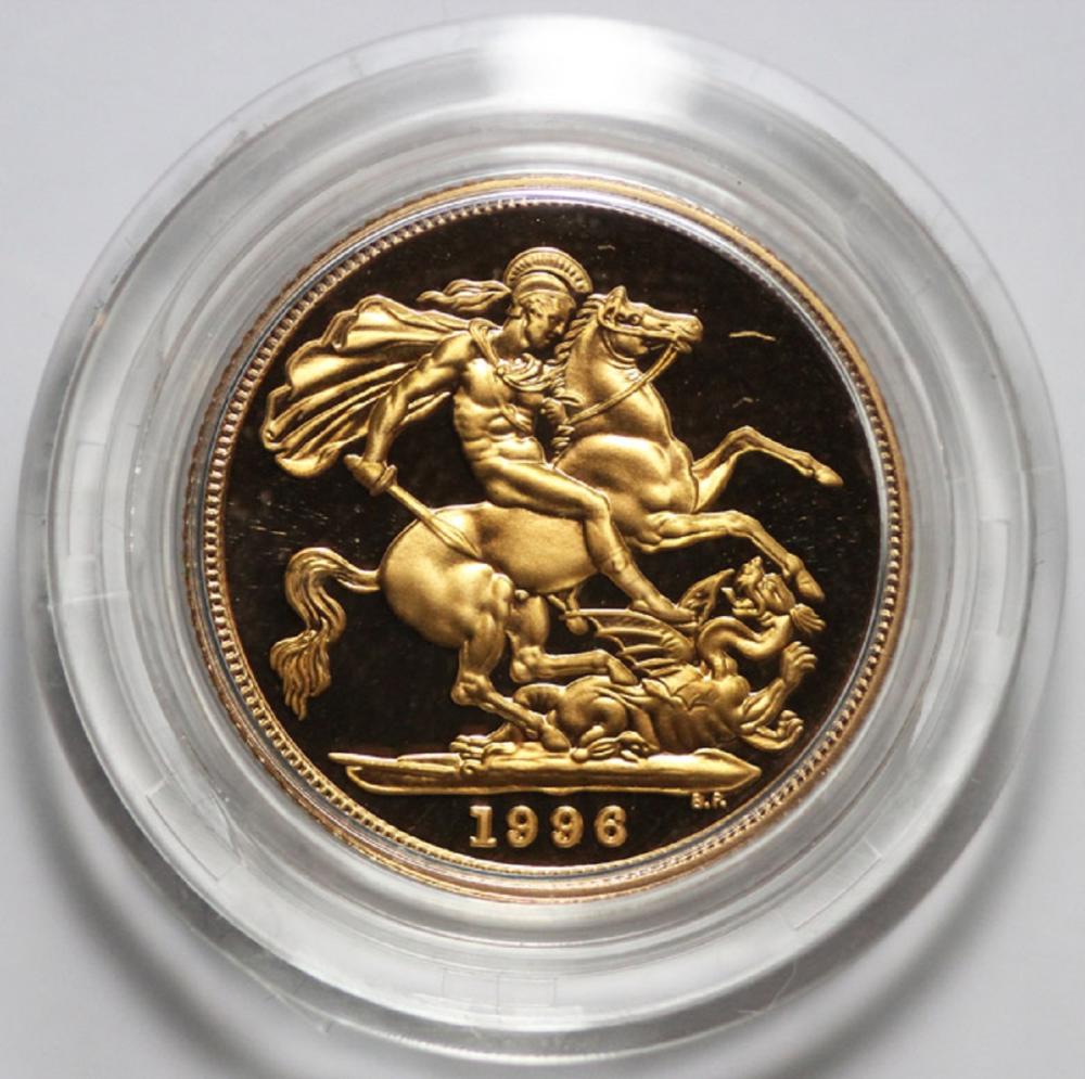 Great Britain. 1996 22ct Go... image