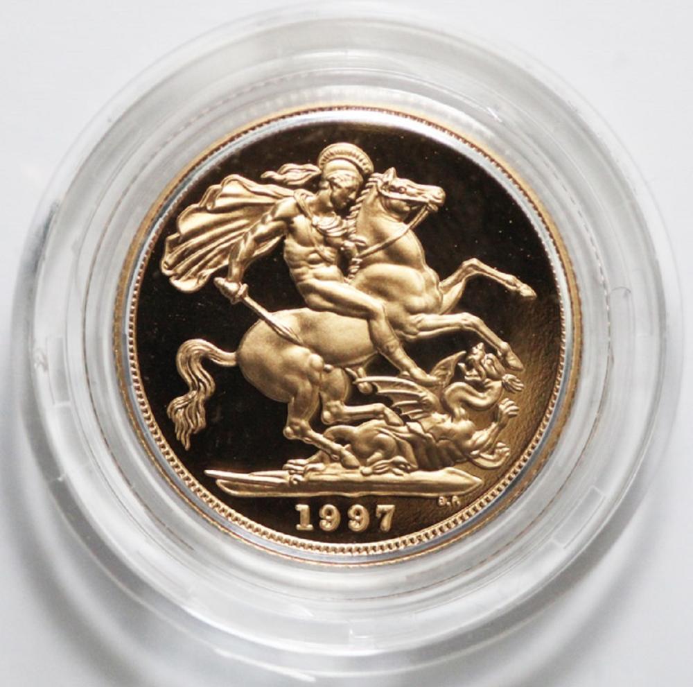 Great Britain. 1997 22ct Go... image