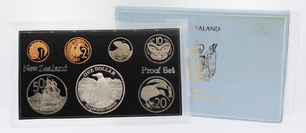 New Zealand. 1988 Proof Set... image