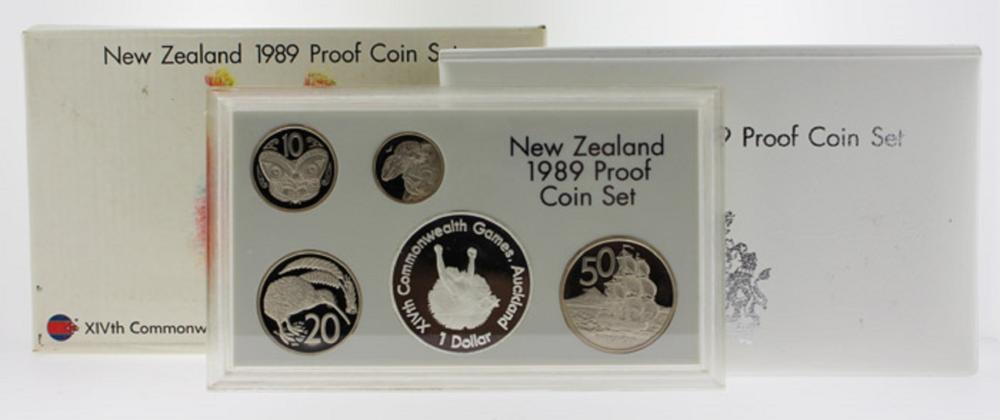 New Zealand. 1989 Proof Set... image