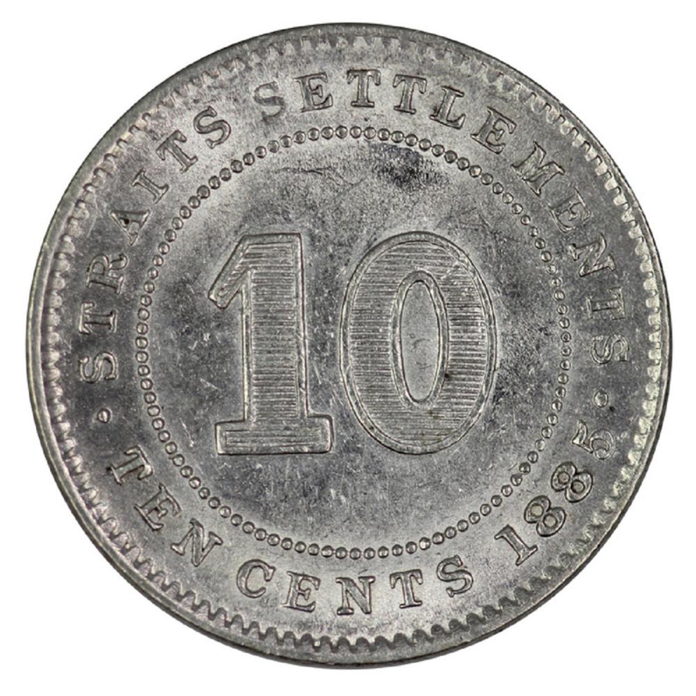 Straits Settlements. 1885 1... image