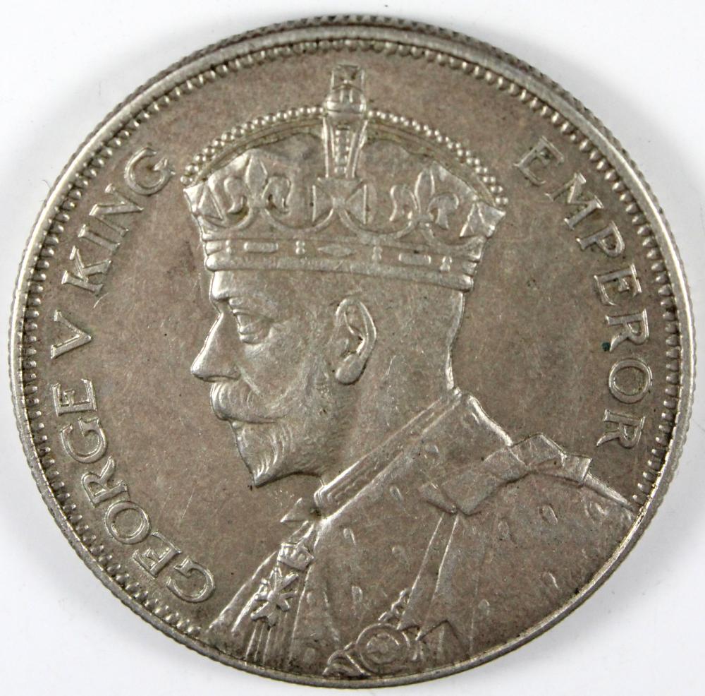 New Zealand. 1933 1/2 Crown... image