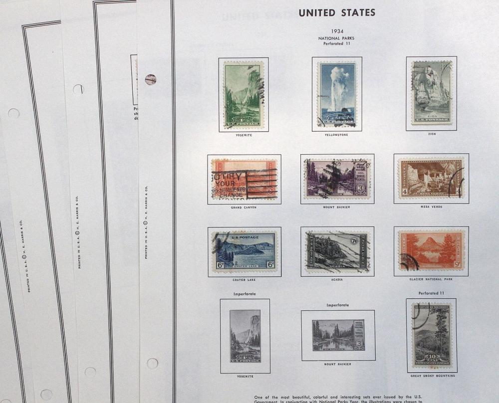 U.S.A. Used Stamps issued 1... image