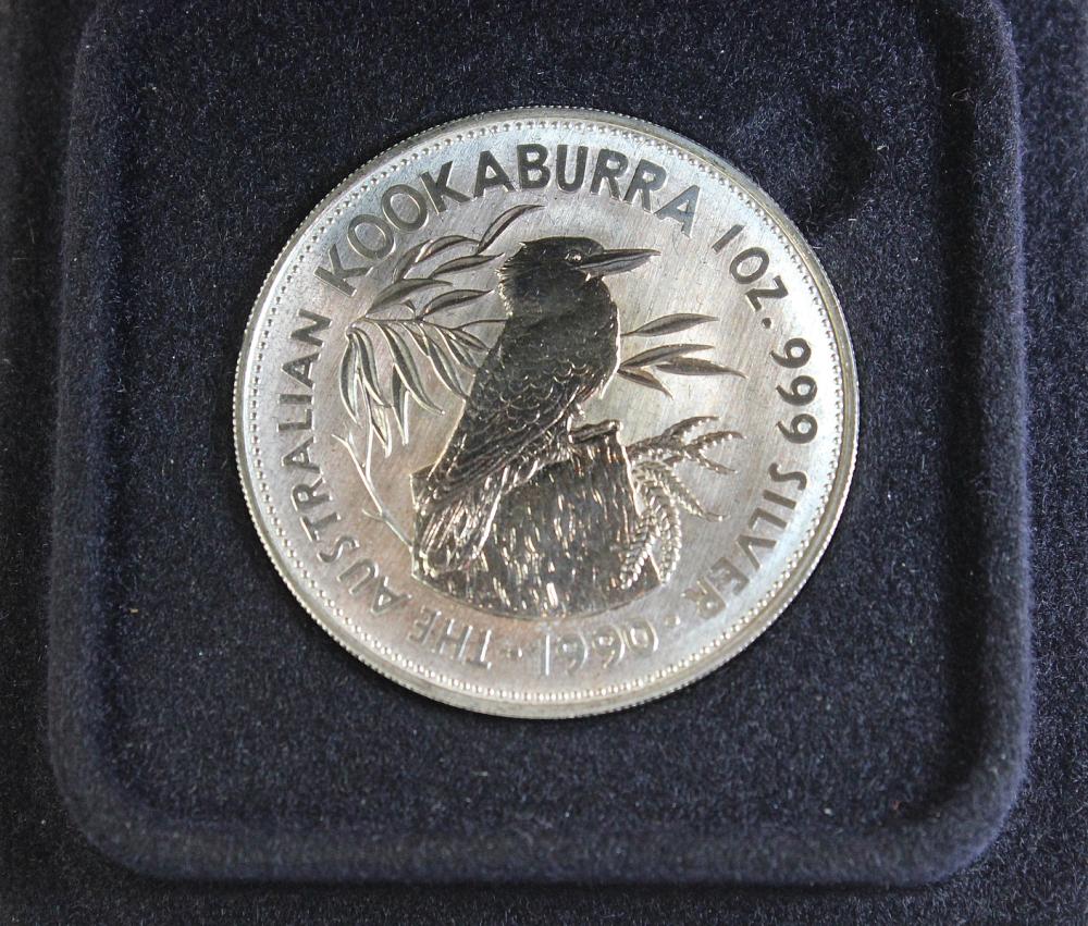 Australia. 1990 Silver (0.9... image