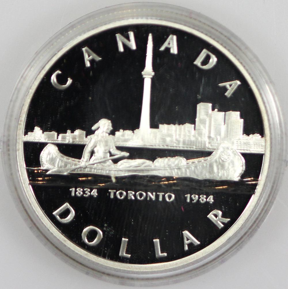 Canada. 1984 Silver (0.500)... image