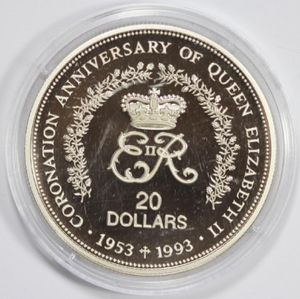 Niue. 1953 - 1993 Proof Sil... image