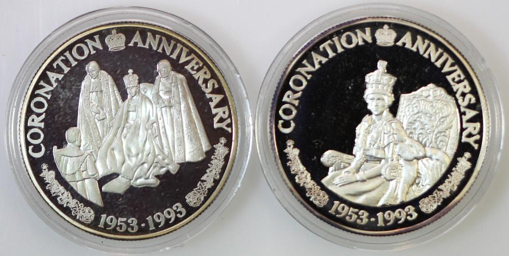 Turks & Caicos. 1993 Proof ... image