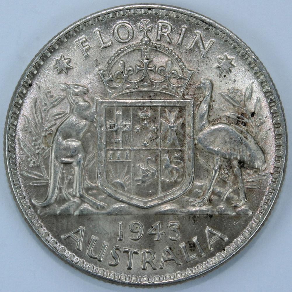 Australia. 1943 (M) Florin,... image