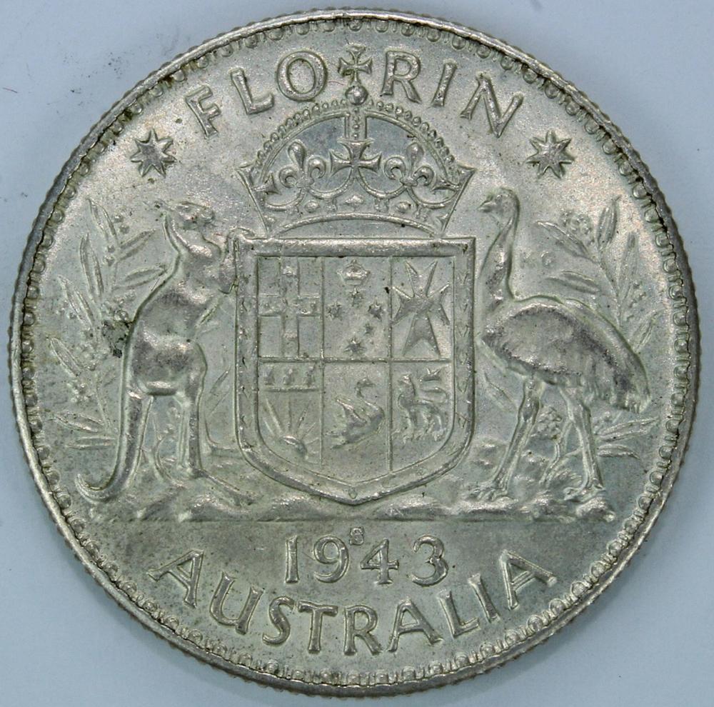 Australia. 1943 S Florin, n... image