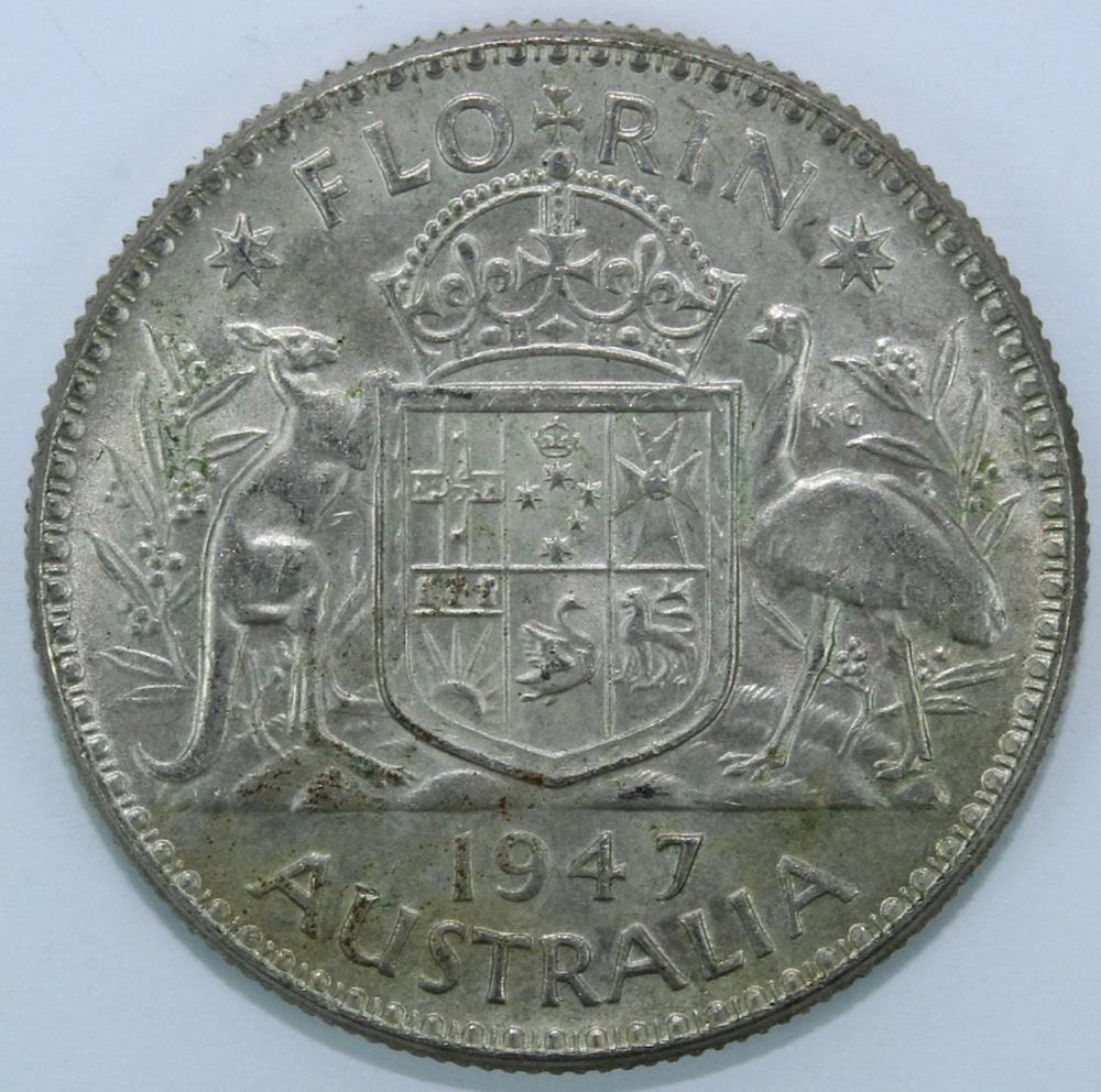 Australia. 1947 Florin, Cho... image