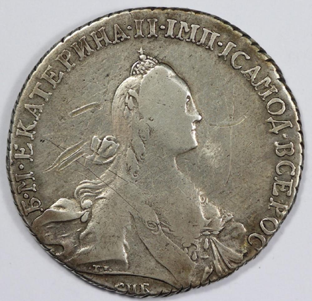 Russia. 1770 Silver Rouble,... image