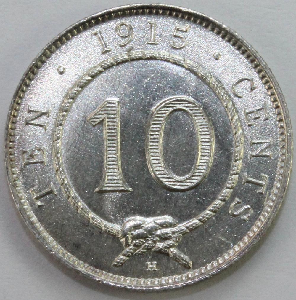 Sarawak. 1915 H Silver Ten ... image