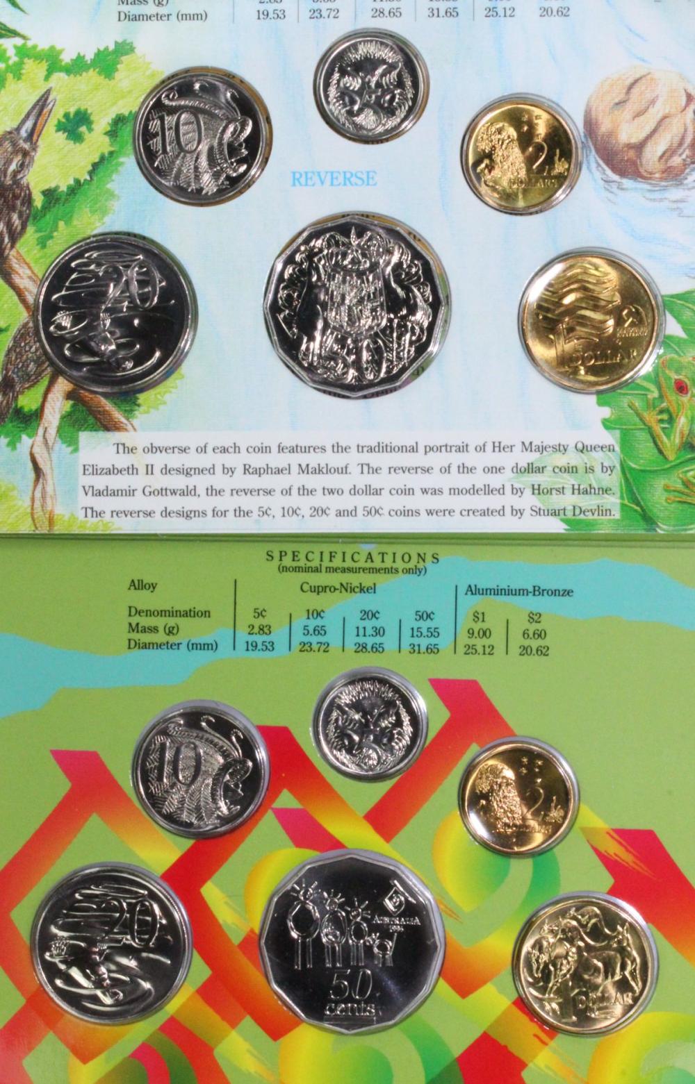 Australia 1993 & 1994 Mint ... image