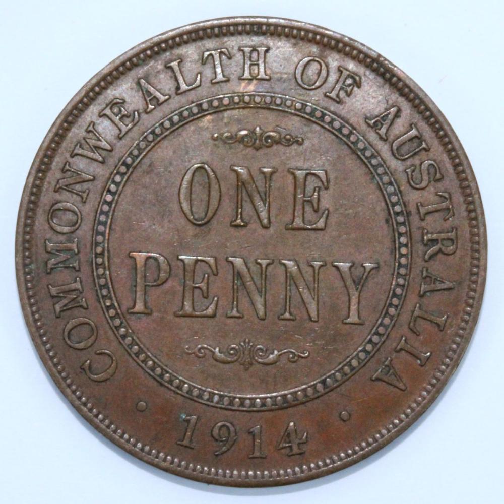 Australia 1914 Penny Coin g... image