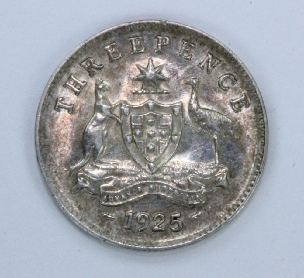 Australia 1925 Threepence C... image