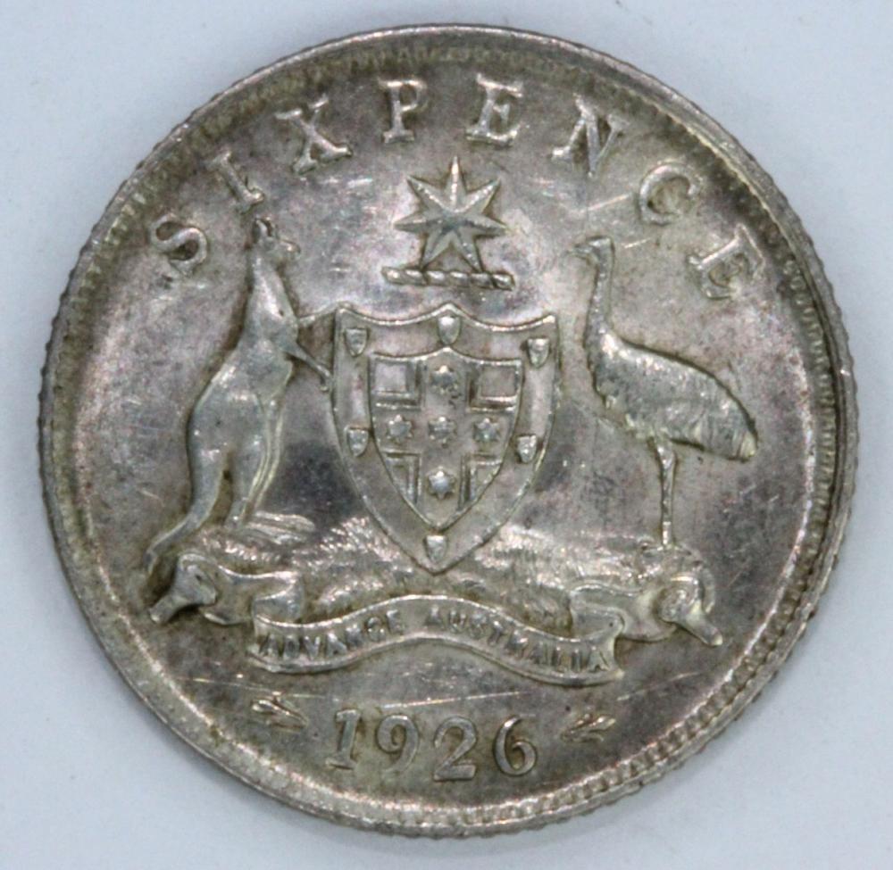 Australia 1926 Sixpence Coi... image