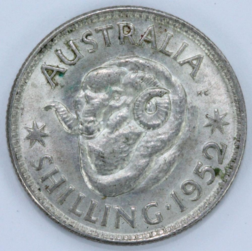 Australia 1952 Shilling Coi... image