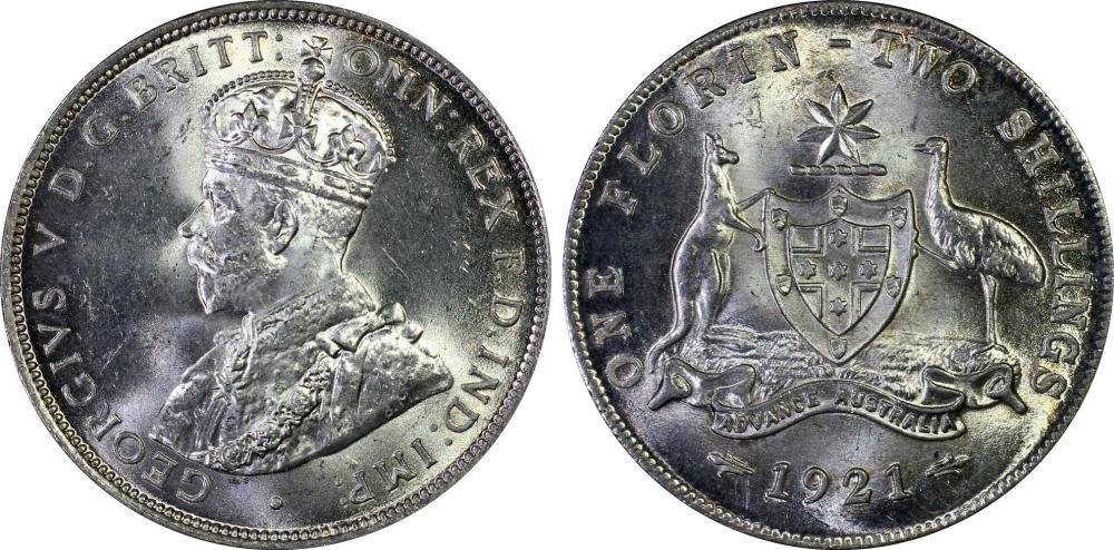 Australia 1921 M Florin Coi... image