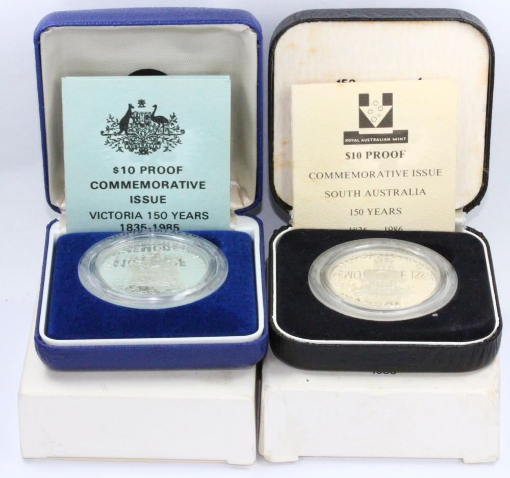 Australia 1985 & 1986 Silve... image