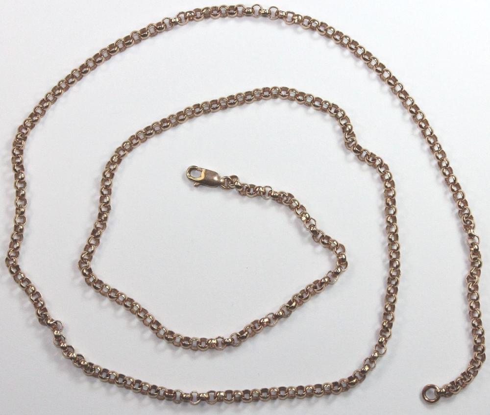 Link-chain Necklace in 9ct ... image