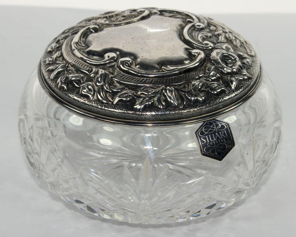 Stuart Crystal Bowl with Si... image