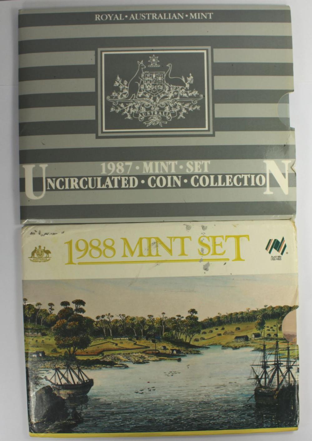 Australia 1987 & 1988 Mint ... image