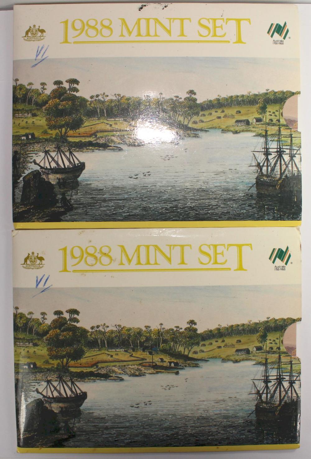 Australia 1988 Mint Sets, U... image