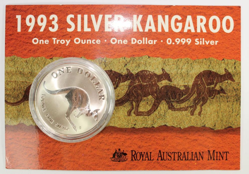 Australia 1993 Kangaroo Sil... image